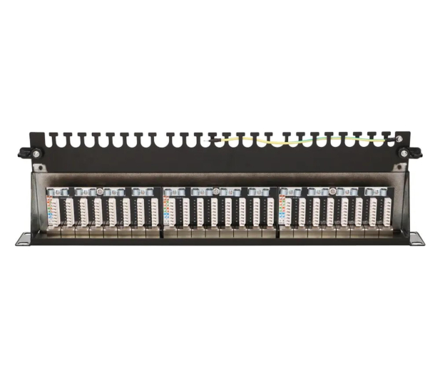 ExtraLink CAT6A STP Patchpanel 24 porty - 1543485 - zdjęcie 4